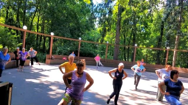 Занятие по цигуну в парке Царицыно 12.08.2020 г.