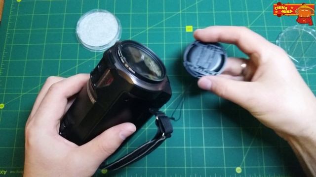 Крышка для объектива камеры, защитный фильтр, бленда и 