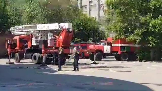 0512: учения пожарных в 