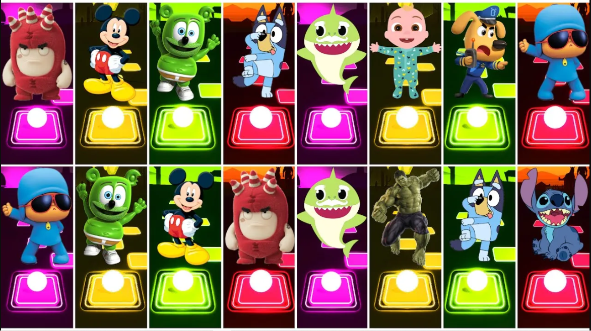 Oddbods Bubbles All Video Megamix ? Cocomelon Friends ? Baby Shark ? Skibidi Toilet. Кто победит?