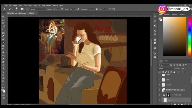 Digital Painting On Photoshop (24)