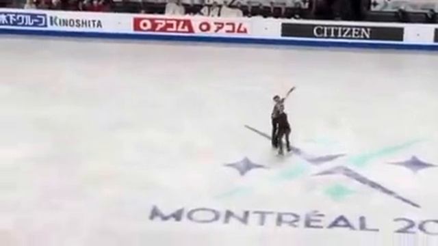 Davis  Smolkin Swan Lake Black Swan ISU Worlds FD 2024 worldfigure figureskating worldsmtl24