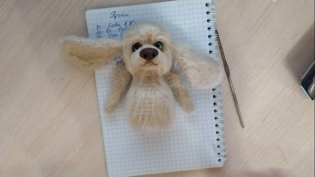 Мастер класс по игрушке  Спаниель Часть 2