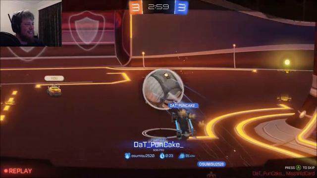 Let's Play- Rocket League #5- The Fat Kid With Dingo And MissWildCard