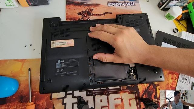 Como Trocar Memoria E Hd/ssd Do Notebook Lg A520
