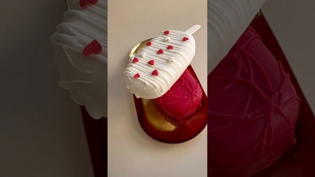 Дизайн эскимо на палочке  ко дню всех влюбленных ❤️