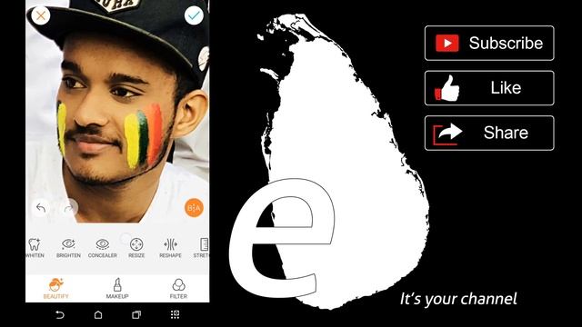 AirBrush Easy Photo Editor In TAMIL