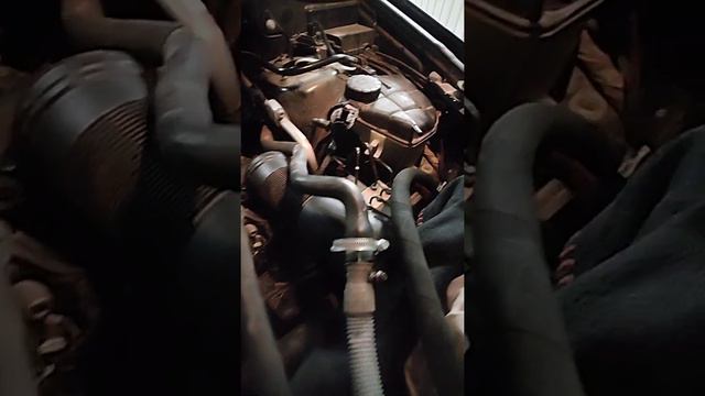 Mercedes Benz ml (gl) 320 промывка радиатора печки и системы охлаждения двигателя.