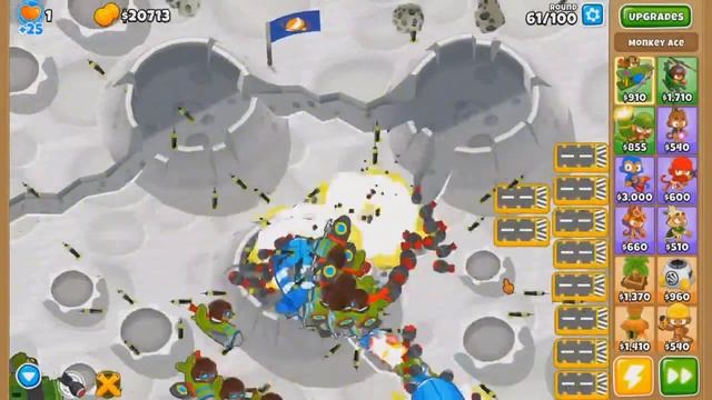 Can Wingmonkey Aces Only Beat Round 100? (Bloons TD 6)