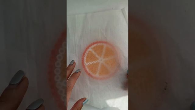 ЧТОО?? Летний стакан из термомозаики!