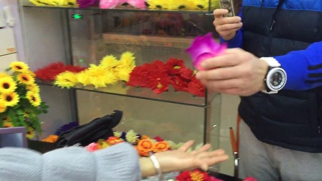 закупка цветов  в Китайском городе Иу Www.optlogistic.com