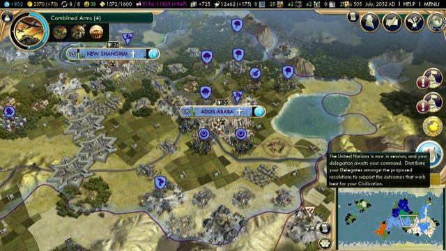 Let's Play Civilization V (Byzantium) - Part 36: Walls Of Fire And Geometry