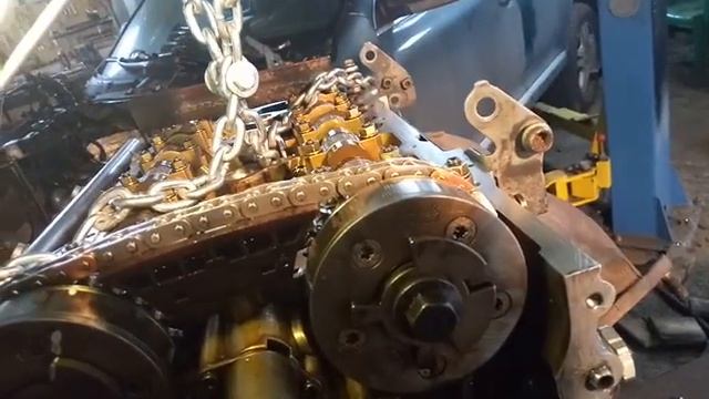 Замена и установка цепи ГРМ