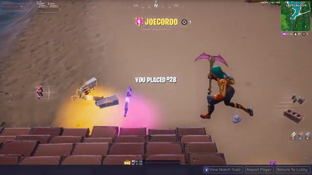 Fortnite Solo Arena 250 Points (i'm Bad Player)