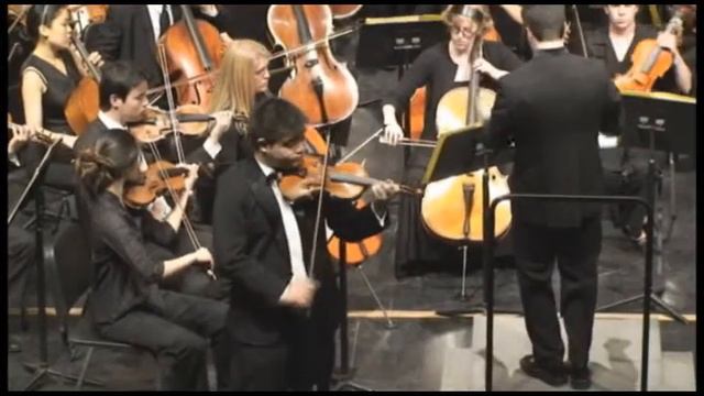 Ken Hamao Plays Korngold Violin Concerto (1)