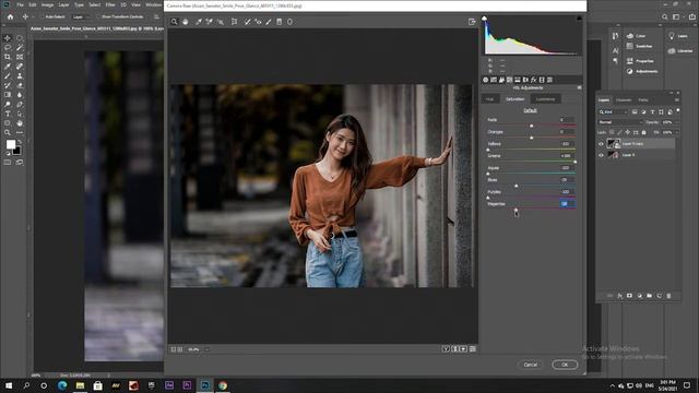 Moody Orange || Orange & Black Filter || Photoshop Filter