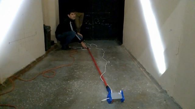 Краштест малярного светильника Lossew Lamp P16