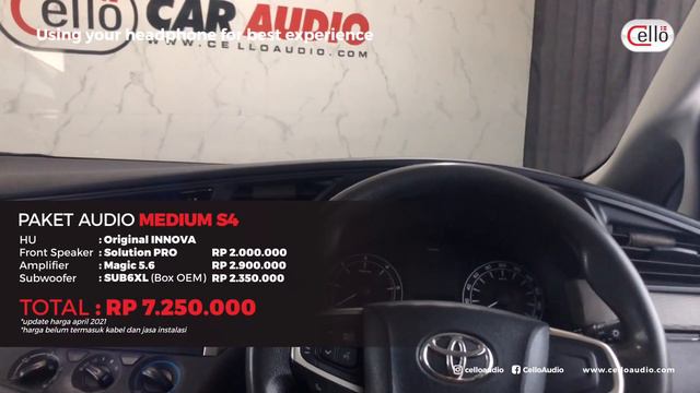 (Cello Listening) Innova 2015  MEDIUM S4