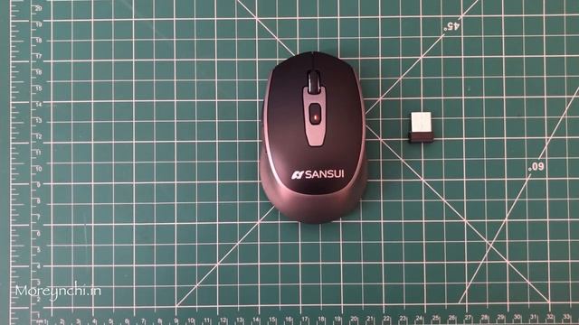 Sansui M7030 Wireless Mouse | Bluetooth | USB Receiver | Bluetooth Mouse For MacBook | Moreynchi.in