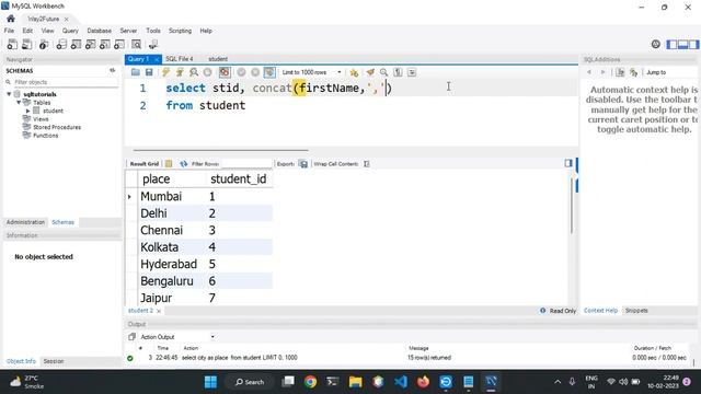 Aliases In SQL | Concat Function In SQL