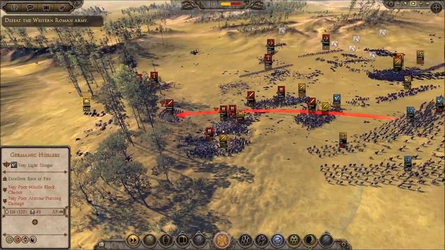 Battle Of The Frigidus River - Total War: Attila [Blood And Burning DLC]