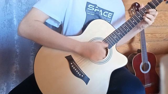 Токийский гуль на гитаре