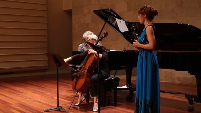 LCCE Performs Jules Massenet: Élégie For Soprano, Cello, And Piano