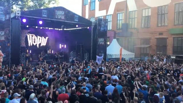 Йорш - Музыка сильных @ Панки в городе, Flacon, Москва 11 08 2018