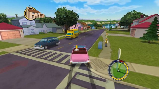 The Simpsons Hit  Run  прохождение без комментариев 2