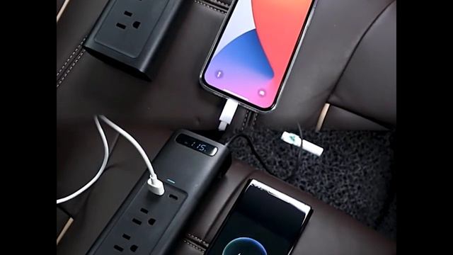 Car Inverter 12V DC To 110V AC 150W Auto Power Invertor With Type C Fast Charging For Car