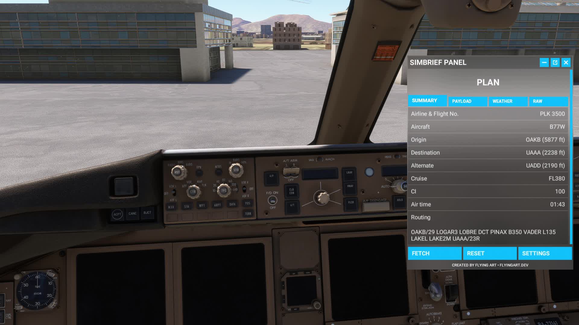 полет на Боинге 777-300 в Алма-Аты  #msfs2020#stream