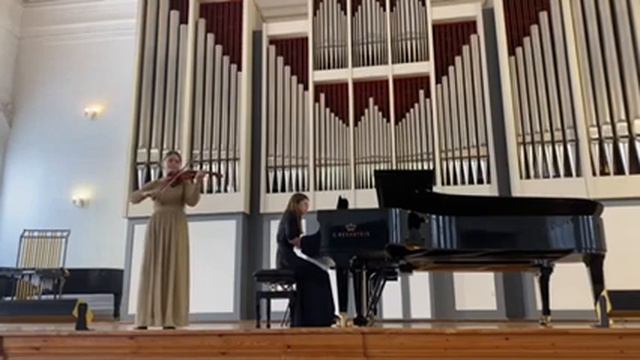 Г.Гендель  „Соната  № 2“ 1 часть  Дарина Архипова