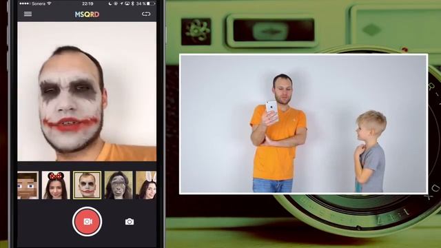 Примерь себе лицо Стива из Minecraft MSQRD