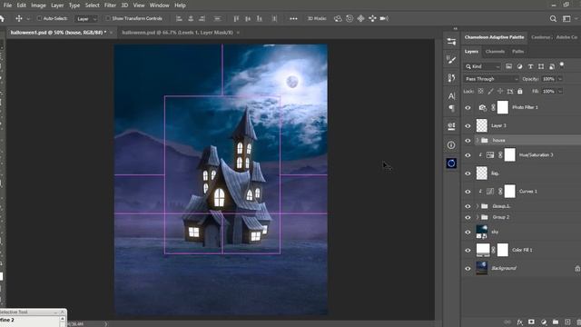 Halloween Photo Manipulation Tutorial | Photoshop Tutorial