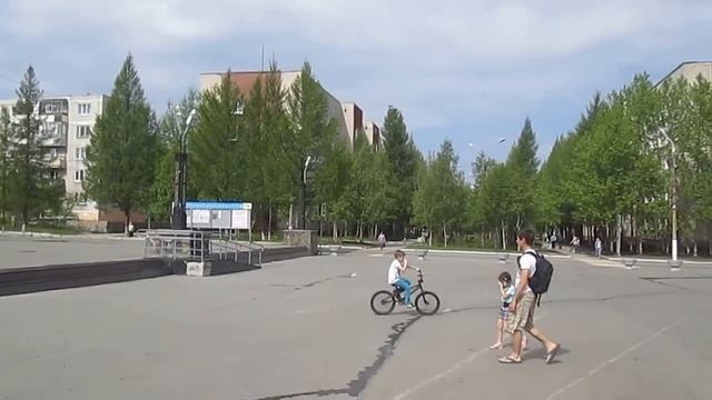 Панорама центральной площади в ПЗ