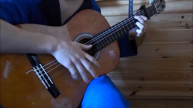 Токийский гуль кавер на гитаре