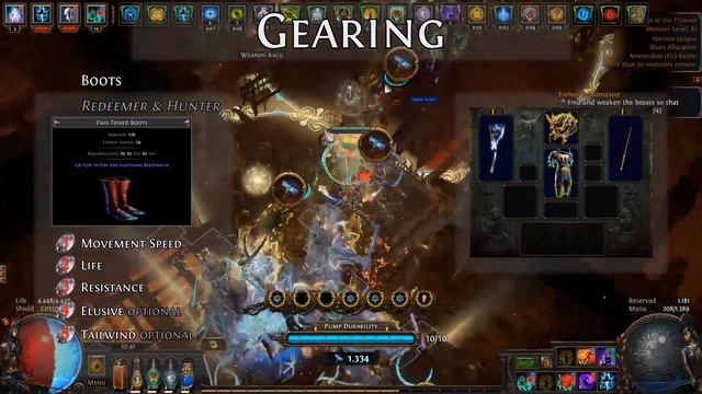 Path Of Exile [3.14] Dark Pact Necromancer - Leaguestarter To Endgame!