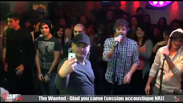 The Wanted - Glad You Came (accoustique) - C'Cauet Sur NRJ