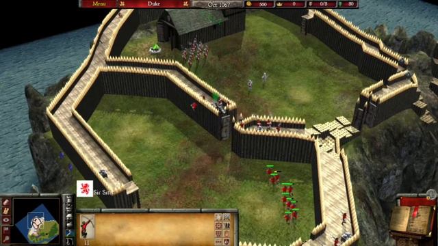 HASTINGS CASTLE DEFENSE | SIEGE MODE (DEFENDER SIDE) | STRONGHOLD 2 COSTUME MISSION GAMEPLAY