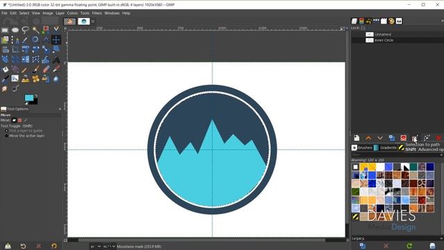 Easily Design A Professional Logo In GIMP 2.10