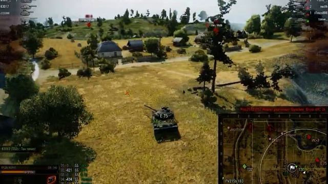 Прохоровка 7500 дамага, проигрыш.