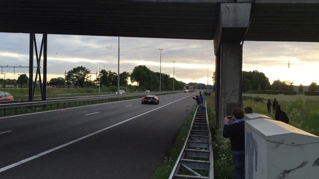 Ferrari 458 Liberty Walk Acceleration, Sound : GUMBALL 3000