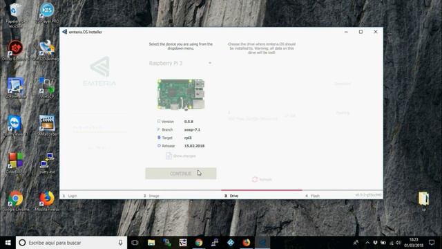 How To Setup Emteria OS On A Raspberry Pi 3 - Android 7.1
