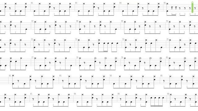 Afghan + Millencolin + Drum Only + Drum Tab