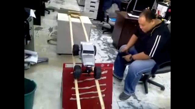 Having Indoor Fun With My RC HSP Pangolin 1/10 Crawler