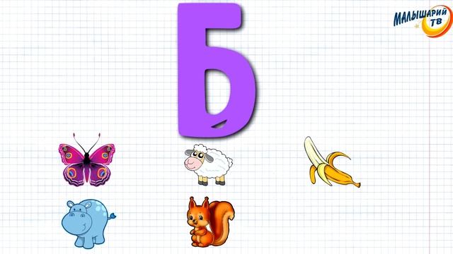 Алфавит для детей. Учим азбуку. Часть1 от А до Г