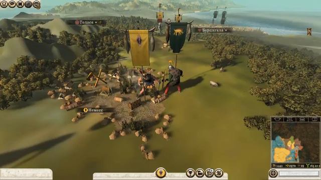 Прохождение Rome Total War 2 за Лузитану #2 Тяжелая ситуация Войска на пределе!!