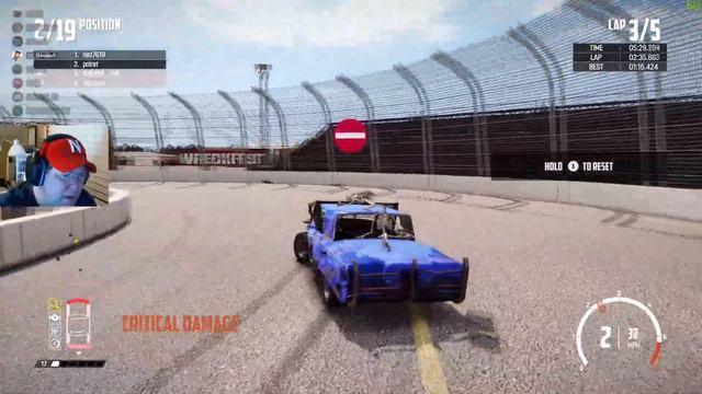 WRECKFEST Multiplayer Crashes | I Got Cable Guyed😂