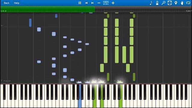 Blue Exorcist Season 2 OP - Itteki No Eikyou Theishter Piano (with Sheet Music)