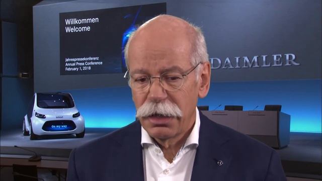 Daimler Annual Press Conference 2018 - Dieter Zetsche Interview